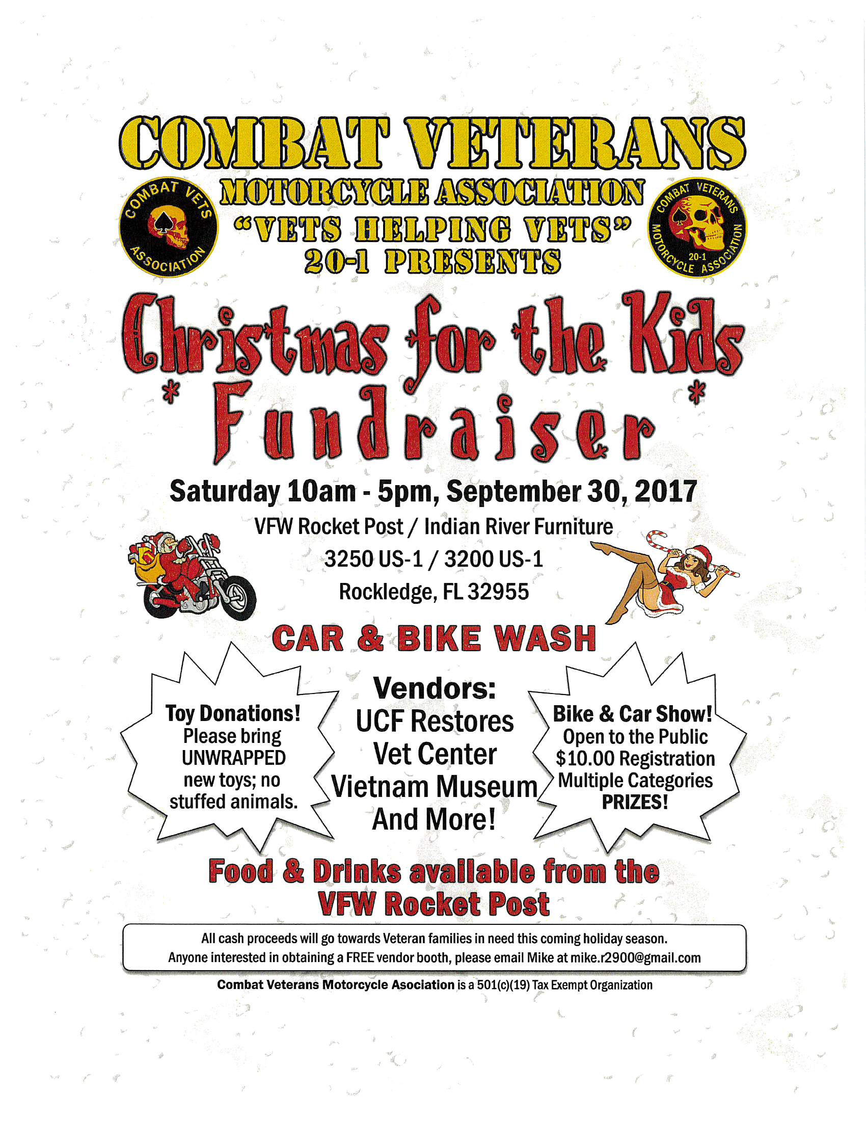 Christmas for the Kids flyer