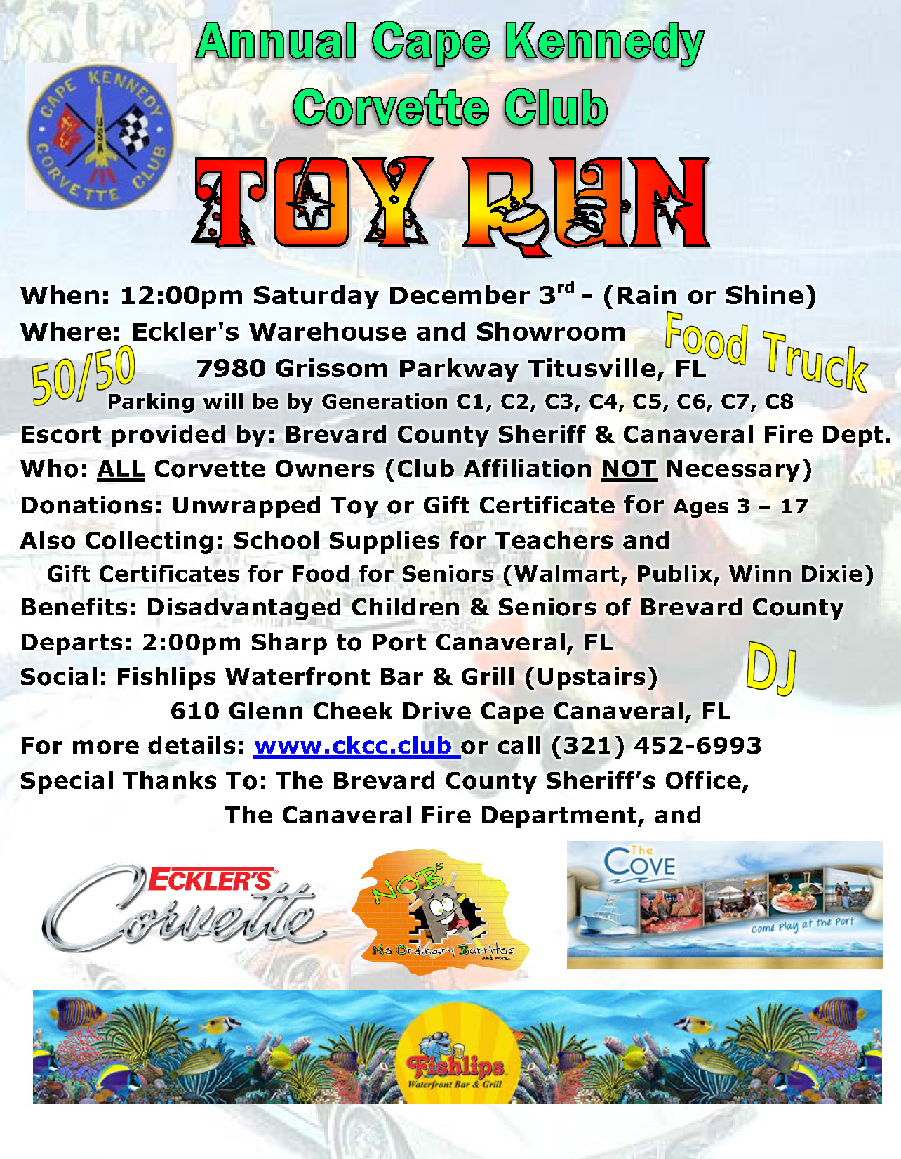 Toy Run Flyer 2022