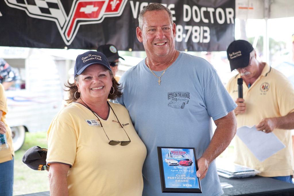 Club Participation Award Won By Space Coast Vettes