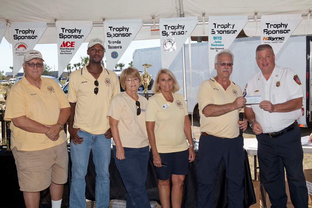 CKCC Board & Canaveral Fire Rescue Check Presentation