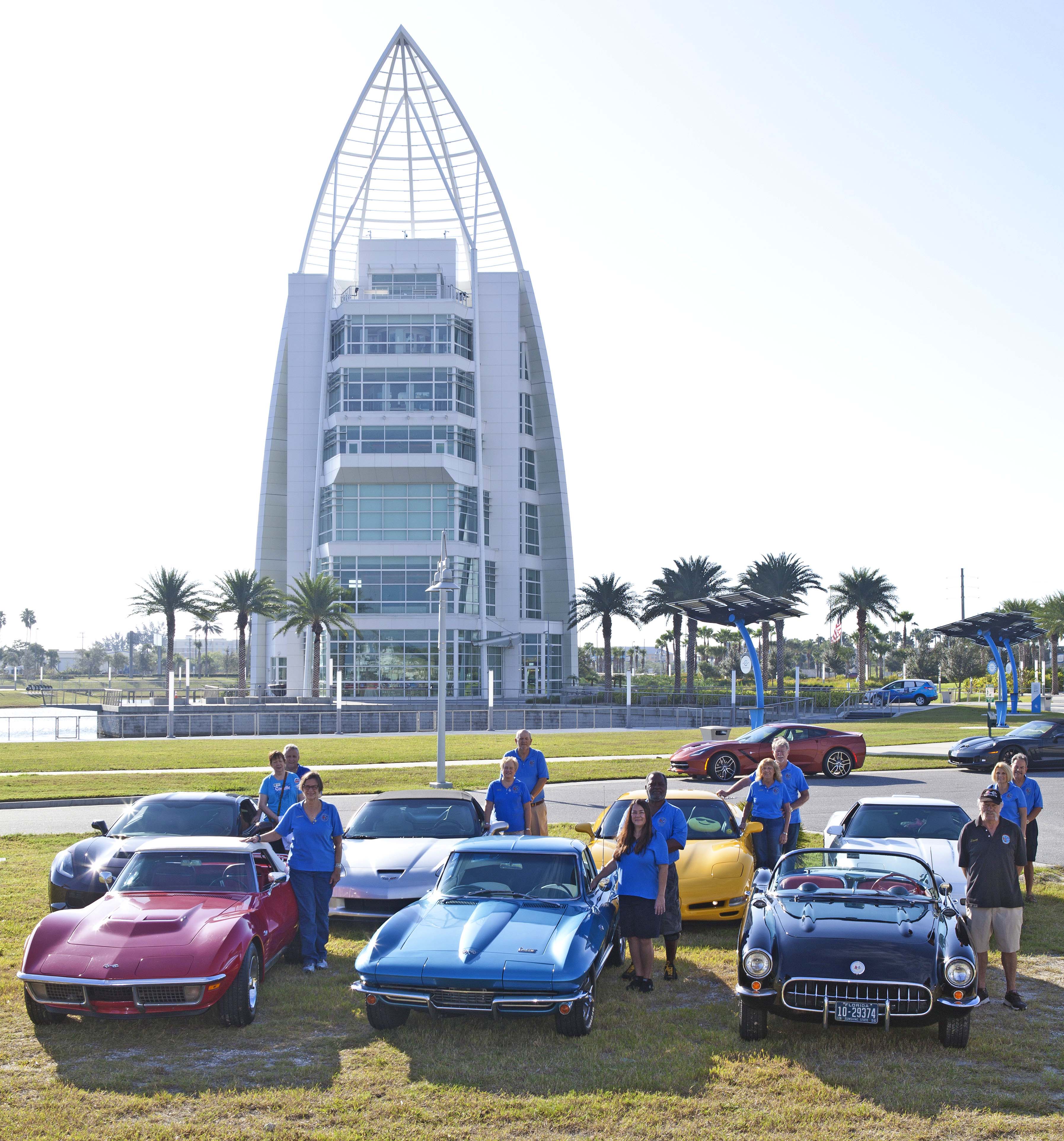 Seven Corvette generations